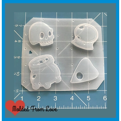 I Put A Spell On You Handmade Plastic Resin Mold I Put A Spell On You Handmade Plastic Resin Mold