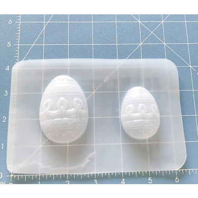 Small Size Easter Egg 2 cavity handmade Plastic Mold