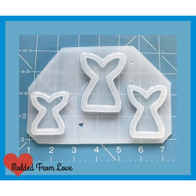 Mermaid Tail Shakers Handmade Plastic Resin Mold Mermaid Tail Shakers Handmade Plastic Resin Mold