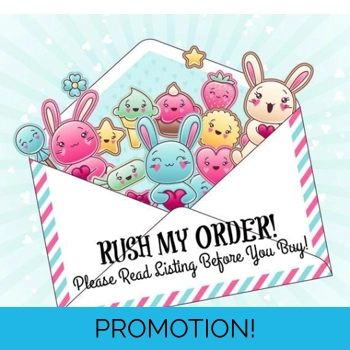 RUSH MY ORDER PLEASE!!!!