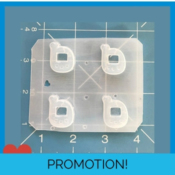 set of 4 tiny size..