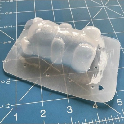 Large Gummy Bear Soap or Bath bomb Handmade Plastic Mold