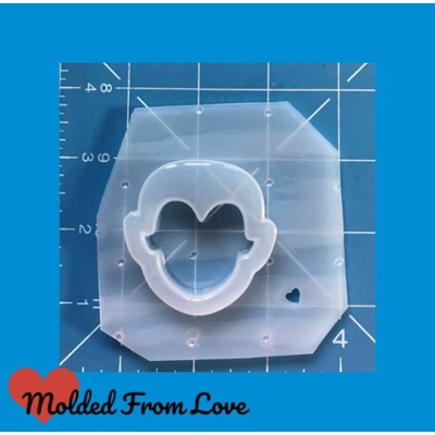 Vampire Open Bezel Shaker Style Handmade Plastic Mold Vampire Open Bezel Shaker Style Handmade Plastic Mold