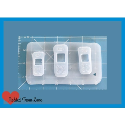 Videogame Controller 3 Open bezel shaker style Handmade Plastic Mold Videogame Controller 3 Open bezel shaker style Handmade Plastic Mold