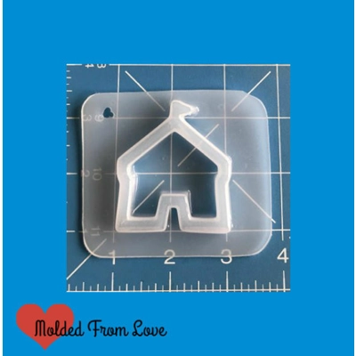 Circus Tent 2 Open Bezel Shaker Style Handmade Plastic Mold Circus Tent 2 Open Bezel Shaker Style Handmade Plastic Mold