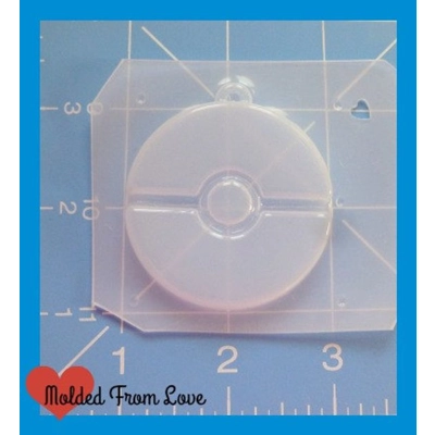 Pokeball Handmade Plastic Mold