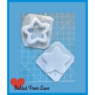 Roundy Star Trinket Box Handmade Plastic Mold
