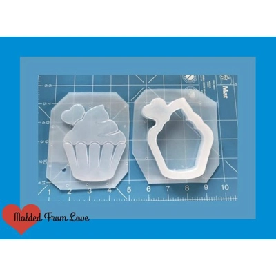 Cupcake Trinket Box Handmade Plastic Mold