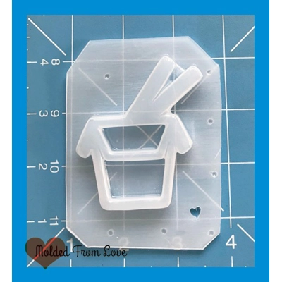 Kawaii Take out Box Open Bezel Shaker Style Handmade Plastic Mold Kawaii Take out Box Open Bezel Shaker Style Handmade Plastic Mold