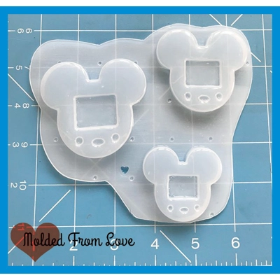 Mouse Head Tamogotchi Handmade Plastic Mold Mouse Head Tamogotchi Handmade Plastic Mold