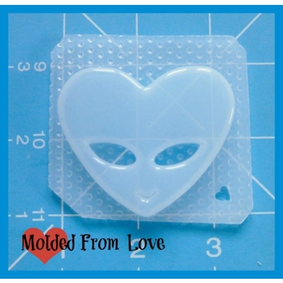 Alien Heart Handmade Plastic Mold