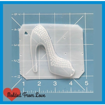 Large Pin Up High Heel handmade Plastic Mold