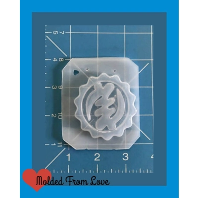 Gye Nyame African Symbol Handmade Plastic Mold