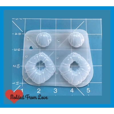 Retro Vintage Chunky Dangles Plastic Handmade Resin Mold Retro Vintage Chunky Dangles Plastic Handmade Resin Mold
