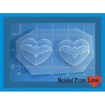 2 hearts with Bats..