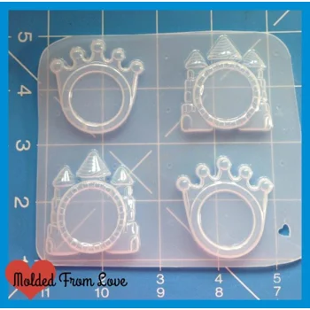 2 Castles 2 Crowns Bezel set..