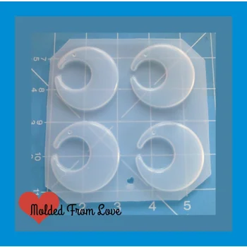 4 Flat Kawaii Moon..