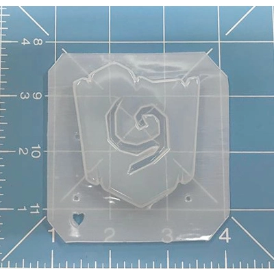 Zelda Himalayan Shield Handmade Plastic Mold Zelda Himalayan Shield Handmade Plastic Mold