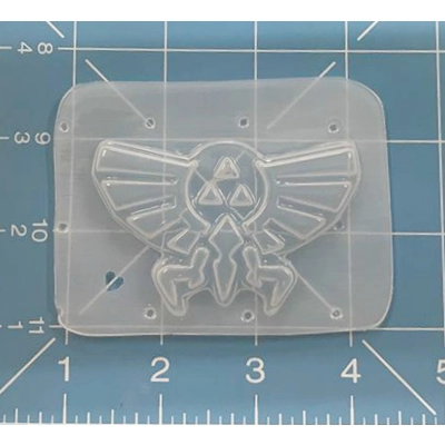 Hyrule Crest Handmade Plastic Mold Hyrule Crest Handmade Plastic Mold
