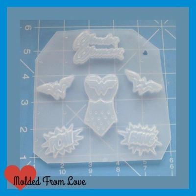 Wonder Woman Pallet Handmade Plastic Mold