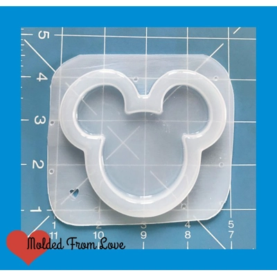 XL 3"mouse Head Shaker Handmade Plastic Mold XL 3"mouse Head Shaker Handmade Plastic Mold