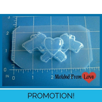 Crossed Guns Heart Center Ha..