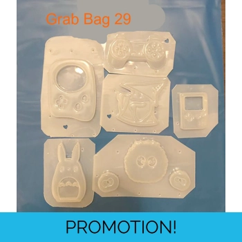 Grab Bag 29 Gamer Geek Molds