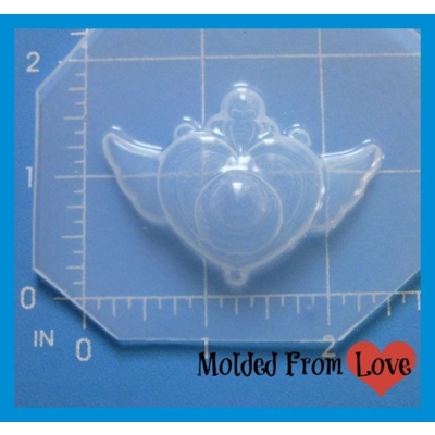 Small Sailor heart Handmade Plastic Mold