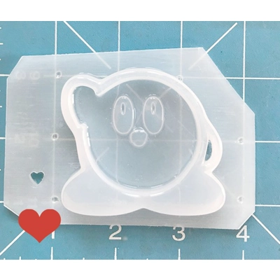 Cute Video Game Guy Open Bezel Shaker Style Handmade Plastic Mold Cute Video Game Guy Open Bezel Shaker Style Handmade Plastic Mold