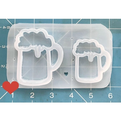 Beer Mug Shaker 2 Handmade Plastic Mold Beer Mug Shaker 2 Handmade Plastic Mold