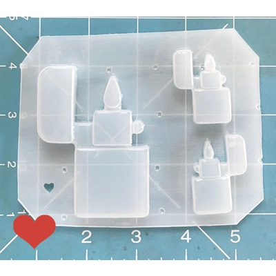 3 Retro Rockabilly Butane Lighter Shapes Handmade Plastic Mold 3 Retro Rockabilly Butane Lighter Shapes Handmade Plastic Mold