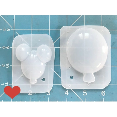 2 Piece Mouse Head Balloon Set handmade Plastic Mold 2 Piece Mouse Head Balloon Set handmade Plastic Mold