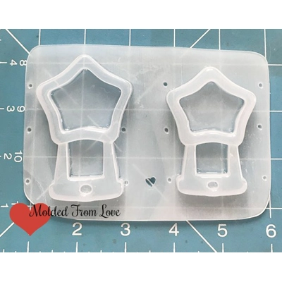 Roundy Star Bubblegum Shaker Machine Mold Roundy Star Bubblegum Shaker Machine Mold
