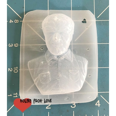 RETRO HORROR MOVIE The WOLFMAN Handmade Plastic Mold RETRO HORROR MOVIE The WOLFMAN Handmade Plastic Mold