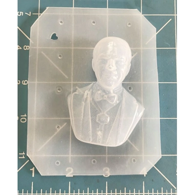 RETRO HORROR MOVIE Count Dracula Handmade Plastic Mold RETRO HORROR MOVIE Count Dracula Handmade Plastic Mold