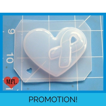 Heart with Awareness Ribbon ..