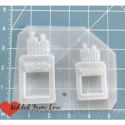 Kawaii Candy Sticks Shaker Handmade Plastic Mold