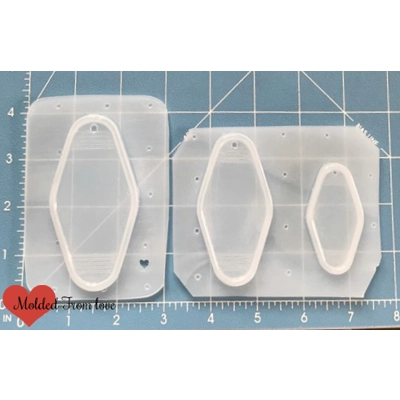 New Vintage Hotel Key Fob in different sizes handmade Plastic Mold