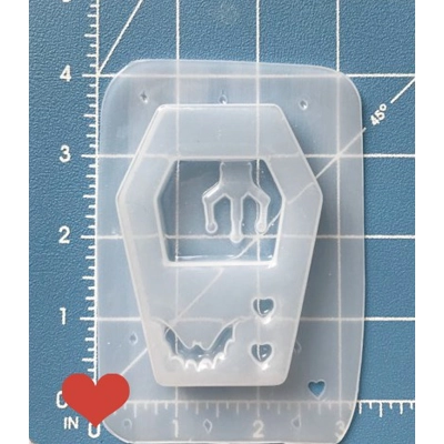 Kawaii Coffin Claw Machine Open Shaker Handmade Plastic Mold Kawaii Coffin Claw Machine Open Shaker Handmade Plastic Mold