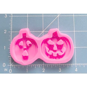 2 Kawaii Pumpkins Silicone M..