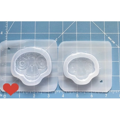 90's ET shape Open bezel Shaker Handmade Plastic Mold