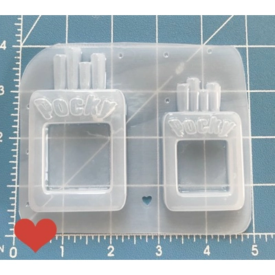 New Kawaii Rounder Box Pocky Shaker Handmade Plastic Mold New Kawaii Rounder Box Pocky Shaker Handmade Plastic Mold