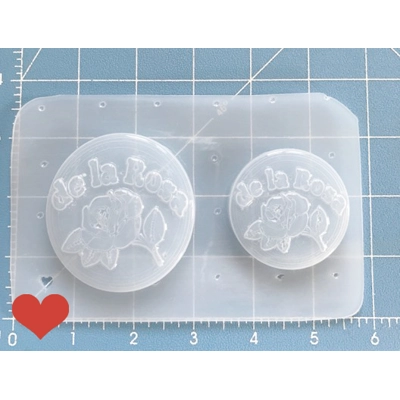 Pallet of 2 De La Rosa Mazipan Candy Handmade Plastic Mold