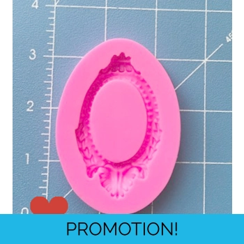 30x40mm Ornate Cabochon Sett..