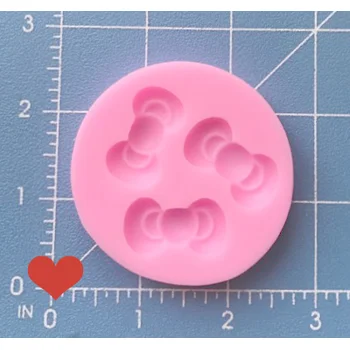 3 Kawaii Bows Sili..