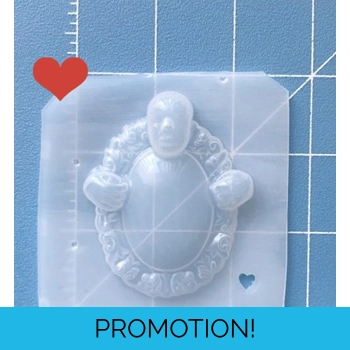 Retro Wolfman 30x40mm Domed ..