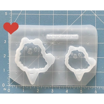 Kawaii Alpaca Cotton Candy Shaker Handmade Plastic Mold Kawaii Alpaca Cotton Candy Shaker Handmade Plastic Mold