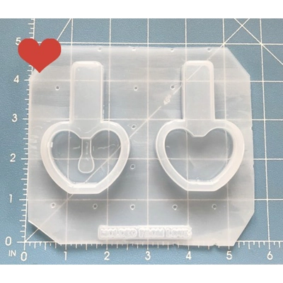 heart Bottle Nail Polish Shakers With or without Brush Handmade Plastic Mold heart Bottle Nail Polish Shakers With or without Brush Handmade Plastic Mold