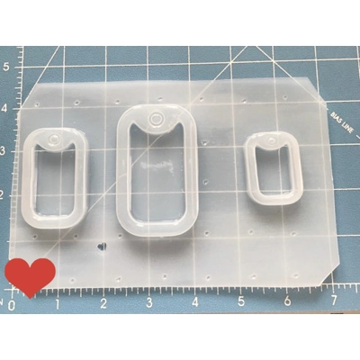 Military Dog Tags Shakers Chose Your size Handmade Plastic Mold