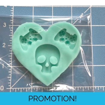 Silicone Mold Skul..